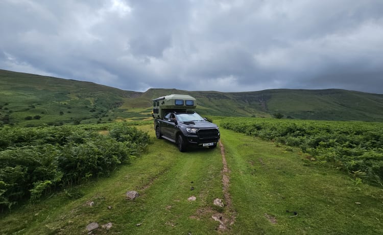 Un tardis molto bello di un camper