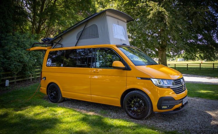 Caprice – 4-persoons Volkswagen campervan uit 2020