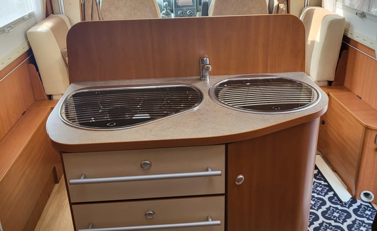 Prachtige luxe 4 pers camper 