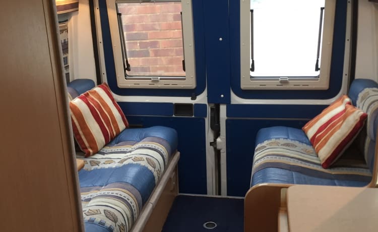 Turbo Colin – 2 berth Fiat Ducato 'Dreamfinder' campervan