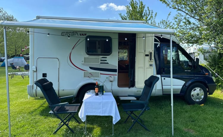 Eriba 💚 – 3p Hymer semi-intégré de 2008