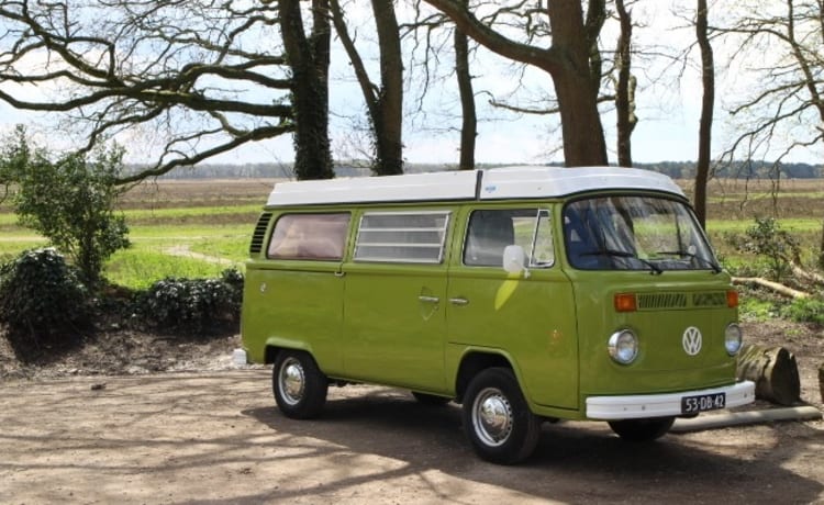 Westfalia – Schöner klassischer Camper zu vermieten! Oldtimer VW Van mieten - T2 Westfalia