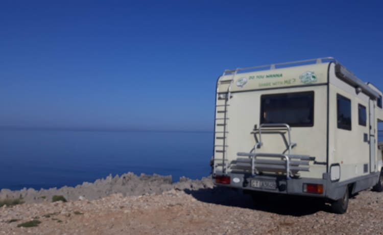 Fiat Ducato Adriatik 2.5D overcab motorhome San Vito Lo Capo