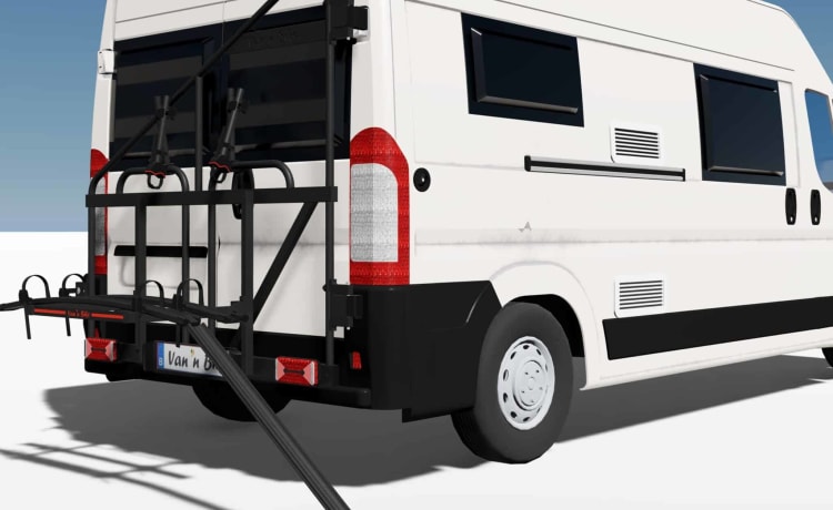 Adria Twin SLX, bed length, km free, (e-bike) bicycle carrier 