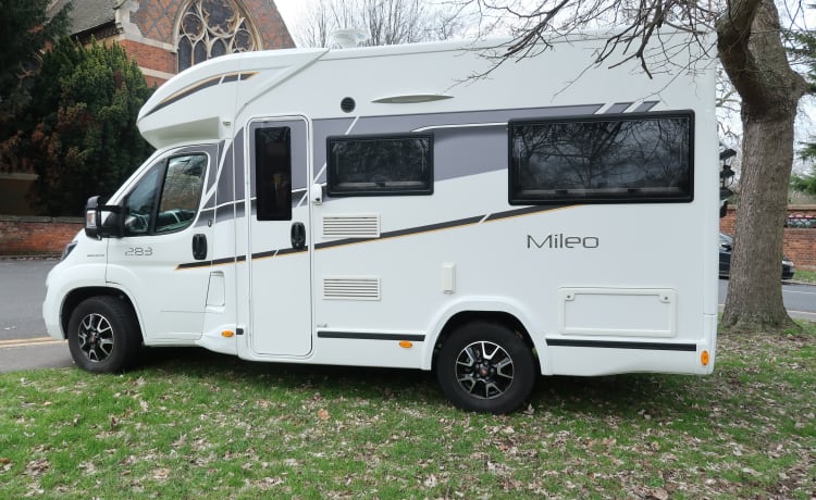 The campervan adventure  – Benimar Mileo 283 Auto 2020 with Sat nav (Insurance included)