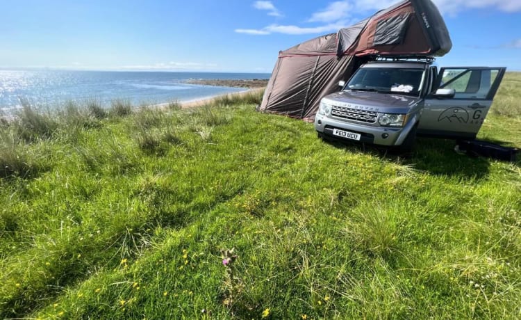 Disco – Land Rover Discovery 4 + iKamper Rooftop Tent