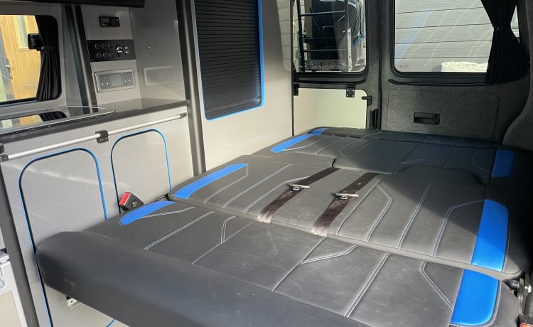 4 berth Volkswagen campervan from 2017