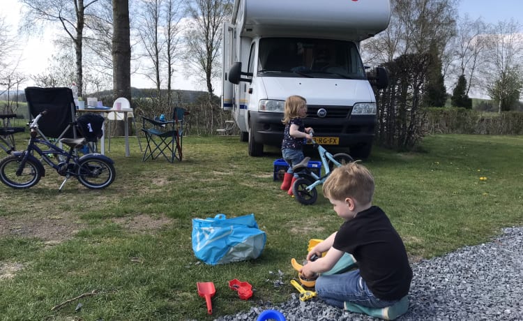 Perfekter Familiencamper