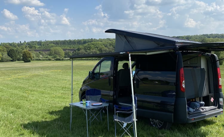 Camper Vauxhall con 4 posti letto 