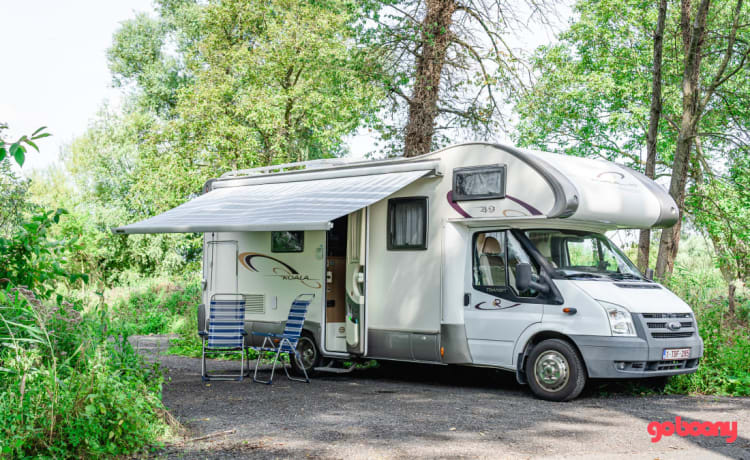 "De Koala" – Camping-car spacieux à l'épreuve des enfants pour toute la famille (y compris les amis !)