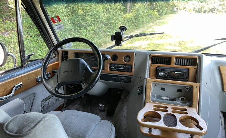 Chevy – Chevyvan with cruise control and LPG