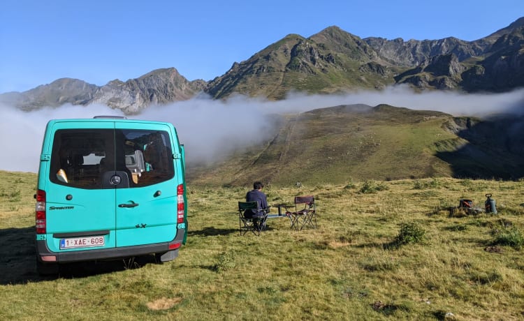 Gemütlicher 2er-Mercedes-Sprinter