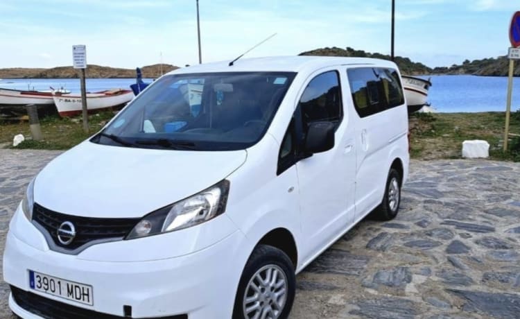 Milo – Camper Nissan con 2 posti letto del 2015