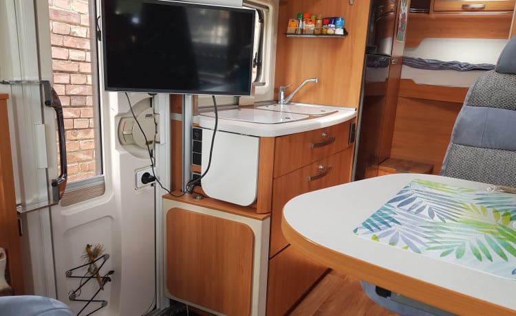 Dopey – Compatto, autosufficiente, lussuoso Hymer