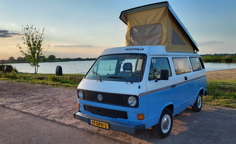 Stitch – Retro 5p Volkswagen Westfalia campervan uit 1982 Stitch