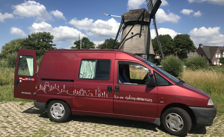 Rooie Sien – Kompaktes Mini-Wohnmobil