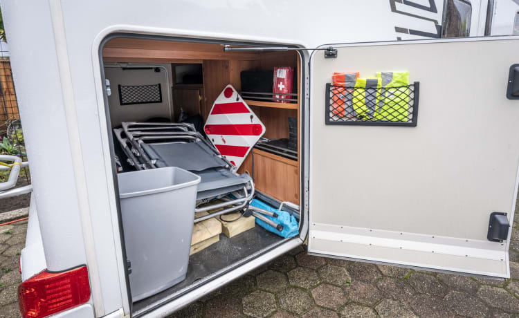 Happy Hymer Familiencamper (Automatik) für 4 Personen Führerschein B