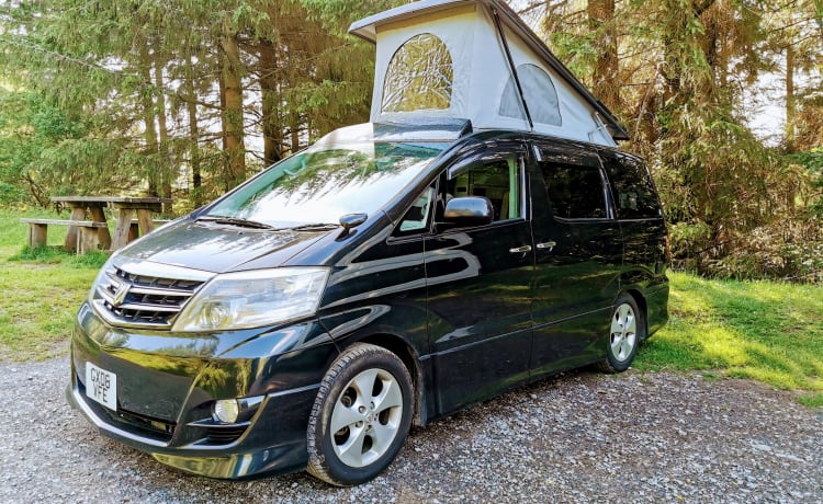 A Beautiful Escape – Luxury Automatic Toyota 4 berth, 5 seat, insurance included