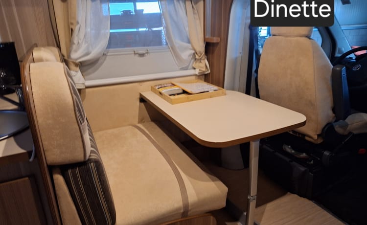 Ons prachtige huisje op wielen – 2-4 person McLouis semi-integrated camper