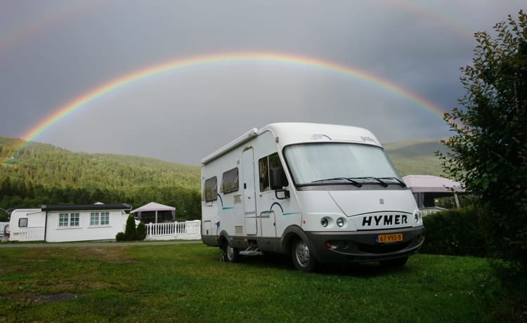 Hymer integraal B534 uit 2000 4 persoons