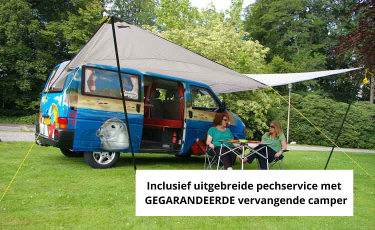 Beach – Beach - Gezellige en robuuste VW T4 campervan