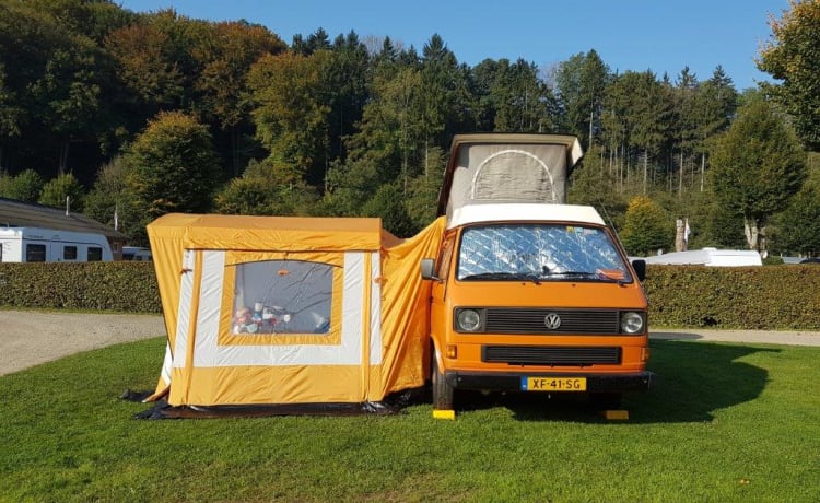 BOB-Mobiel – Il BOB-Mobile VW T3 (con riscaldamento)