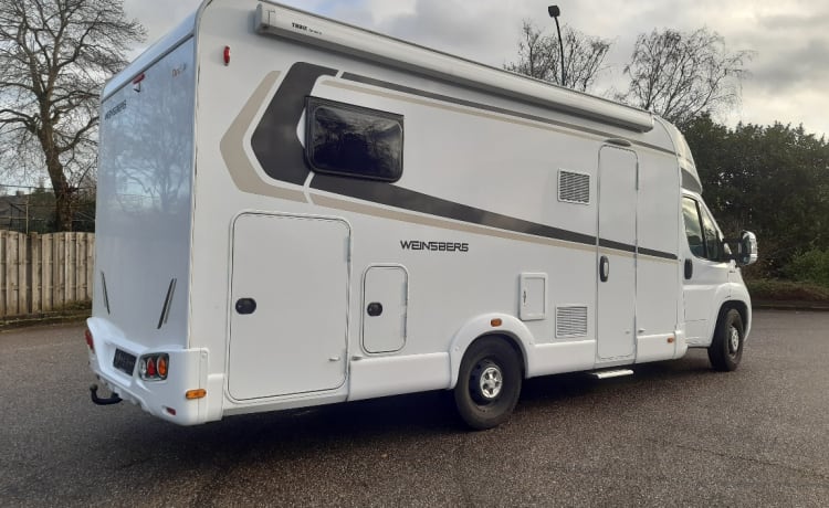 Fully furnished 4p Weinsberg 2018, length beds