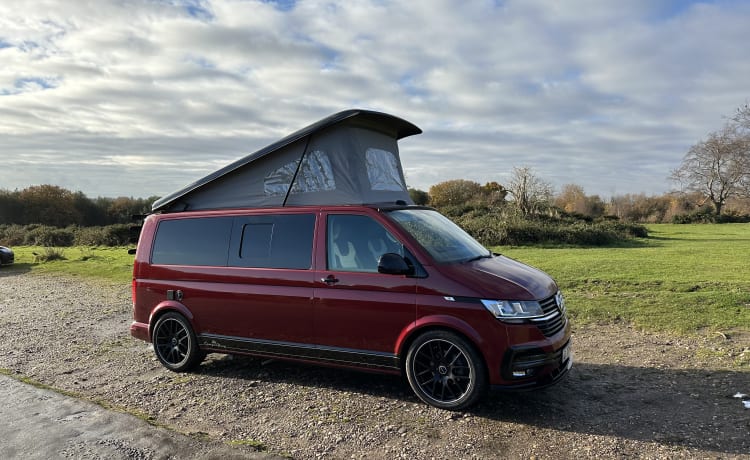 Winnie – 4-persoons Volkswagen campervan uit 2020