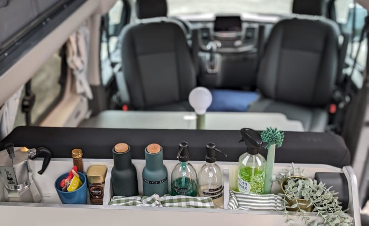 NUGGY POP TOP PLUS – 4p Ford campervan from 2023