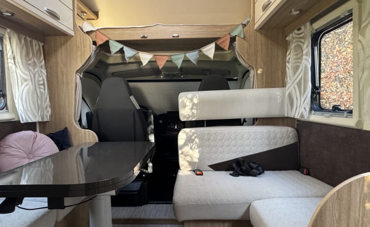 Tante Truus – 6p lovely family Fiat alcove from 2019