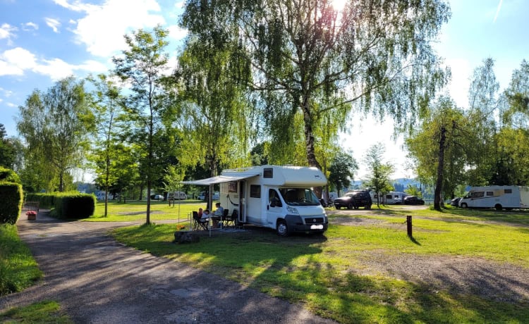 McLouis-Alkoven für 4 Personen mit Etagenbett