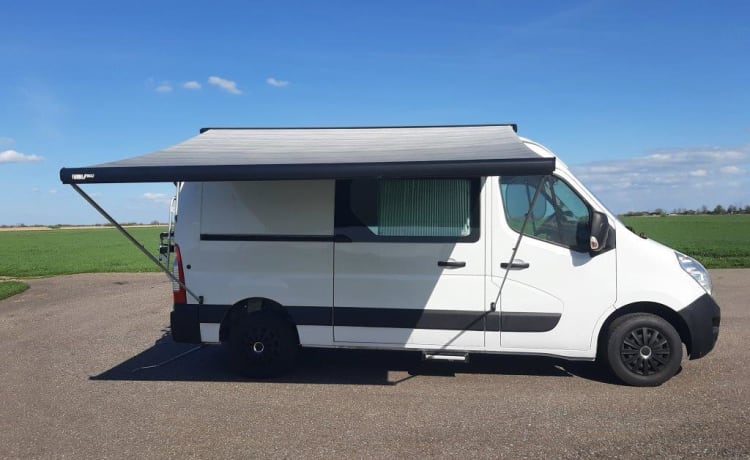 Comodo camper Opel per 2 persone