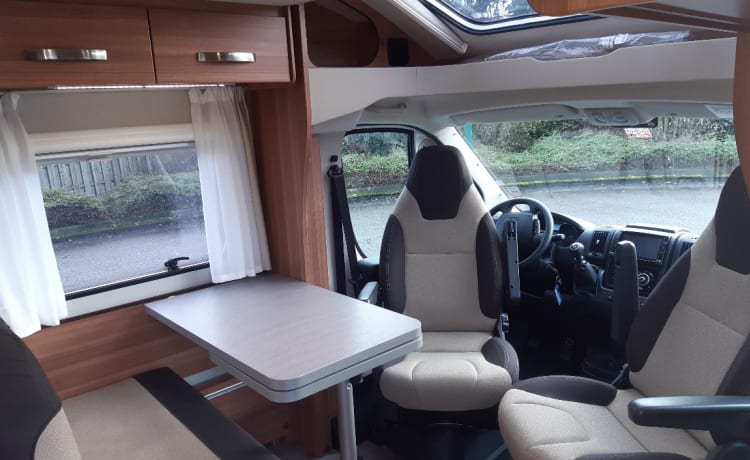 Fully furnished 4p Weinsberg 2019, length beds