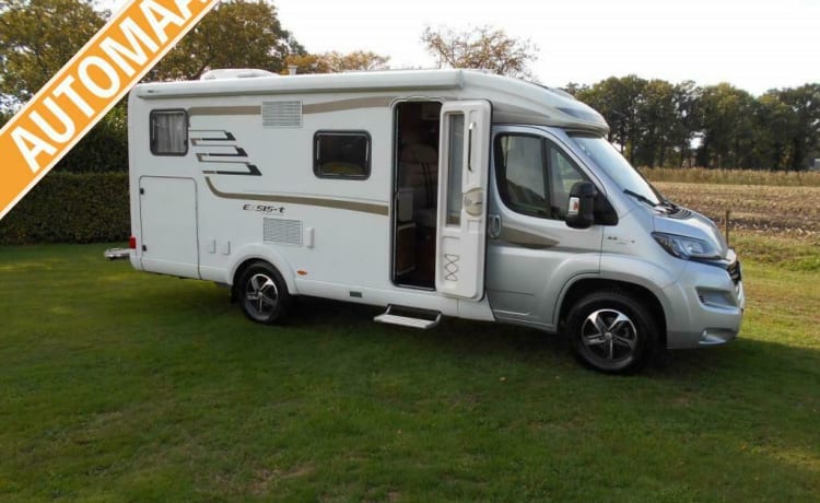 Beemster 7 – Hymer, 2 persoons camper, automaat met vele opties