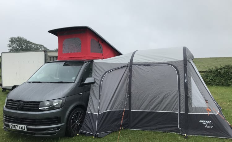 4-persoons VW T6-camper