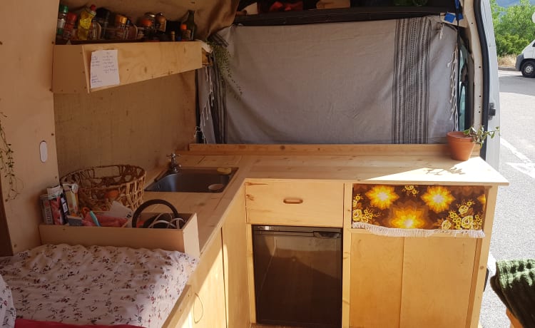 Siggy – 2P Off-grid converted cozy bus camper!