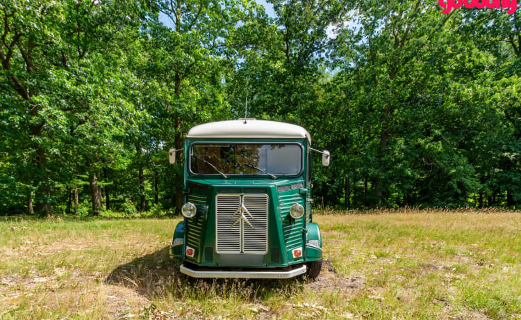 Woody – Klassischer Citroen HY 1976 Buscamper