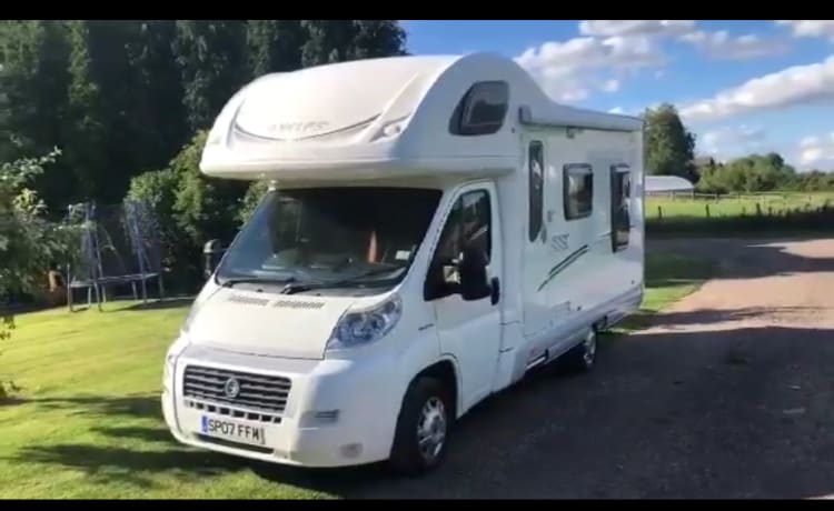 4 cuccette autocaravan Swift 2007