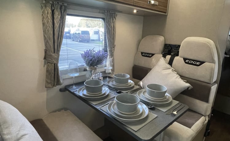 Be Our Guest – 6 berth Fiat alcove from 2020