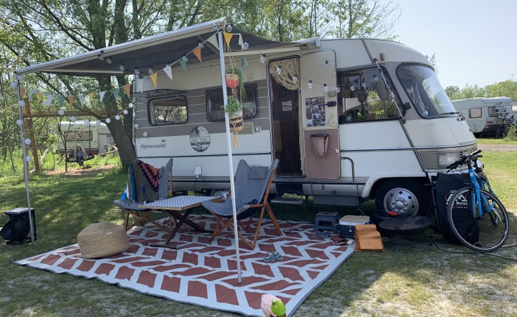 BennieBrown – 4p Hymer integrated uit 1989