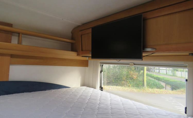 Camping-car Hymer avec Internet gratuit