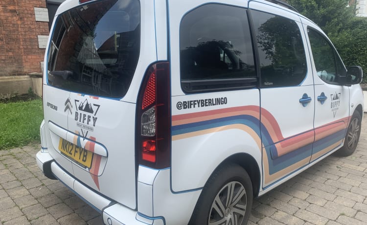 Biffy Berlingo – Citroën mit 2 Schlafplätzen, Sonstiges aus dem Jahr 2012