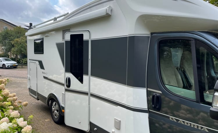 Luxury 4-Person Adria 670 DC Camper - still available this May holiday!