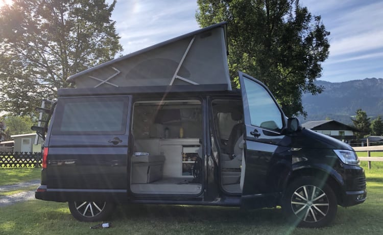 Calli – VW California met fietsenrek