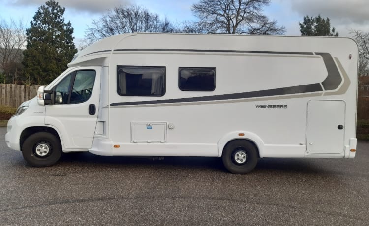 Fully furnished 4p Weinsberg 2018, length beds