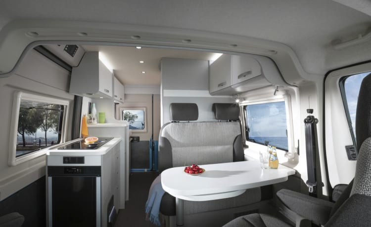 Instagram : bluecamper2023 – Hymer Free Bleu Evolution 5m41 from 2022