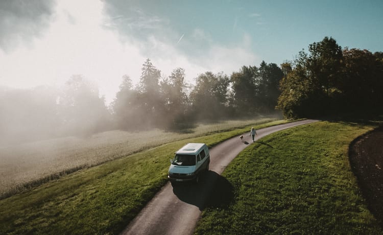 Jupp – VW T4 California - De retro Bulli in een nieuw jasje