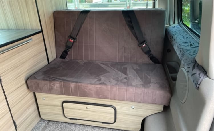 Baz – 4 berth Mazda Customised Campervan