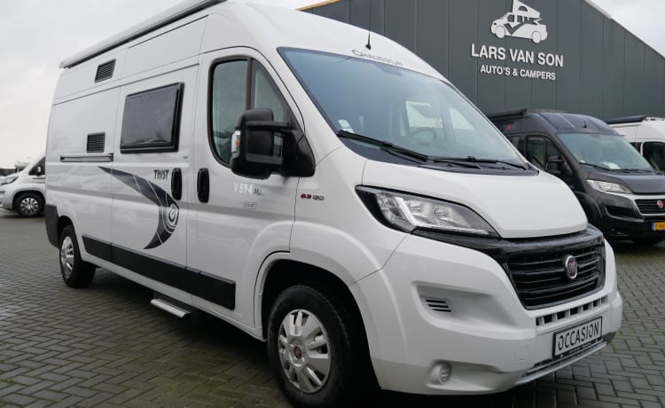 Chausson4, 4 couchages- 4 places, Lit superposé !