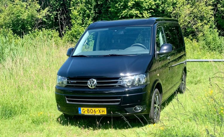 Kompletter und luxuriöser VW Multivan mit BREITEM BETT